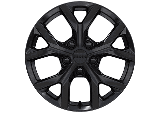 18-Inch High-Gloss Black