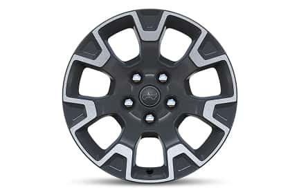 18-Inch Machined Painted Gray Wheels