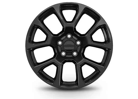 18-Inch Painted Gloss Black