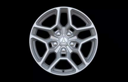 18x8.5-INCH TECH SILVER WHEELS
