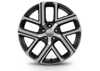 19-Inch Diamond Cut with Gloss Black Pockets