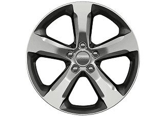 20-Inch Diamond Cut with High-Gloss Tech Gray Painted Pockets