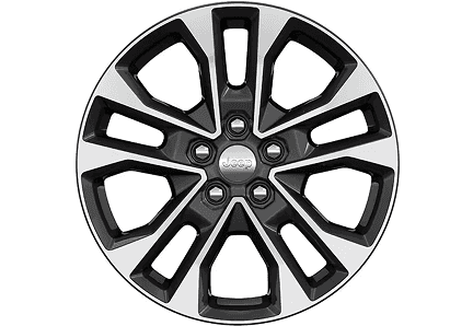 20-Inch Machined Face with Black Noise Painted Pockets