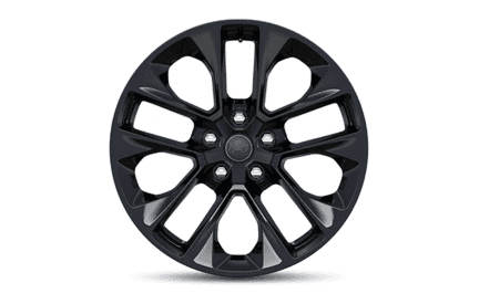 20-Inch Painted Black Aluminum Wheels