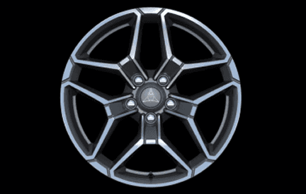 20x10-INCH DIAMOND CUT LUSTER WHEELS