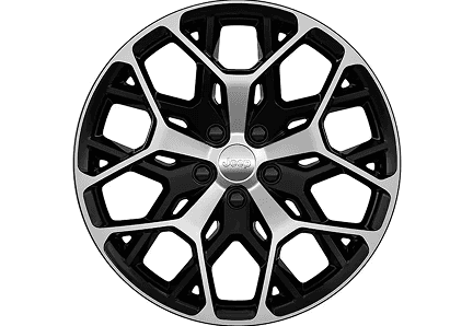 21-Inch Machined Face with High-Gloss Black Painted Pockets