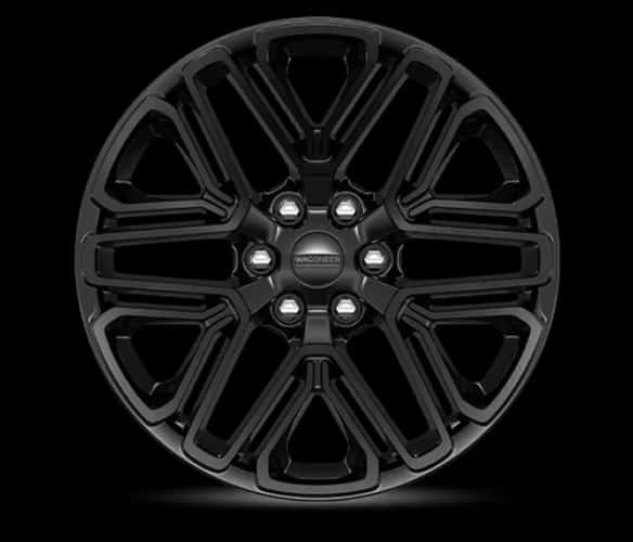 22-Inch Painted Gloss-Black Wheels