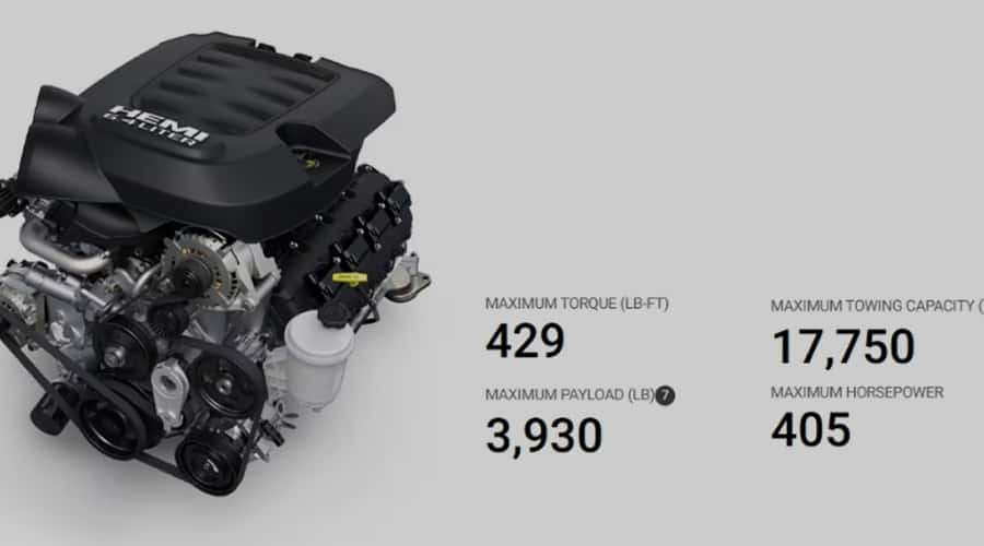 6.4L HEMI V8 ENGINE