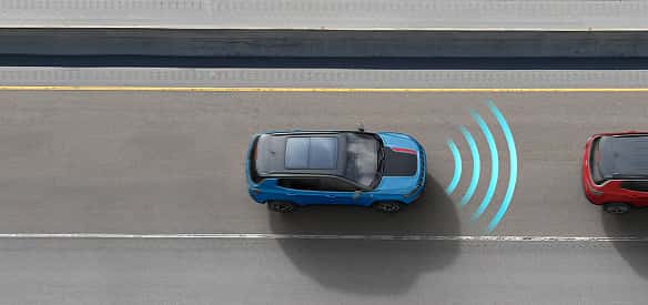AVAILABLE ADAPTIVE CRUISE CONTROL WITH STOP AND GO