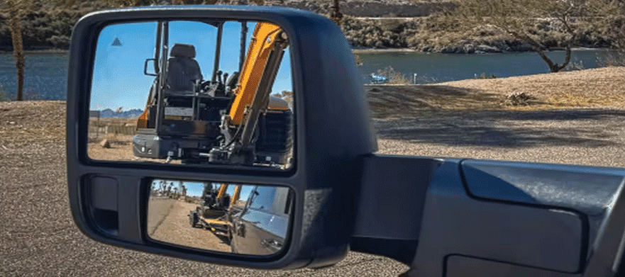 CLASS-EXCLUSIVE AVAILABLE POWER CONVEX TRAILER TOW MIRRORS