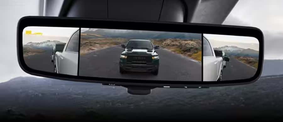 DIGITAL REARVIEW MIRROR WITH TOW MODE