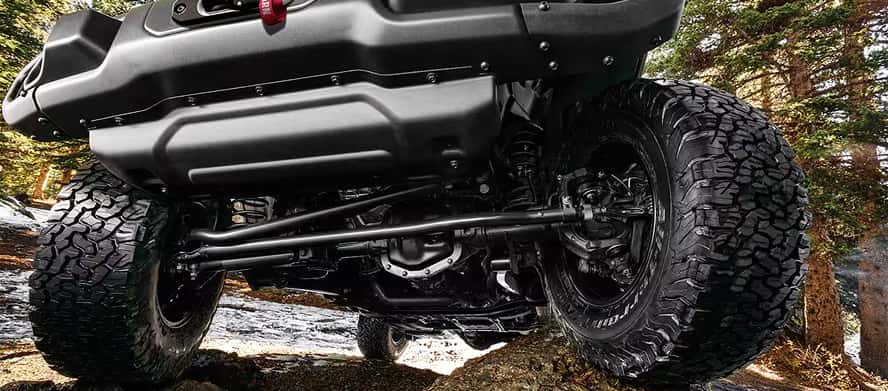 ELECTRONIC SWAY BAR DISCONNECT AND ROCK RAILS