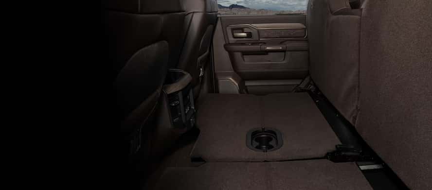 FOLD-FLAT LOAD FLOOR WITH UNDER-SEAT STORAGE
