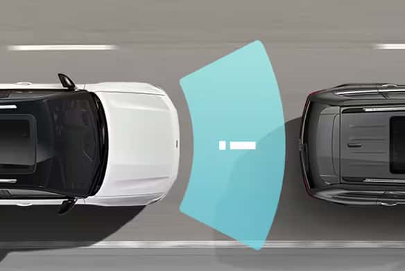 FULL-SPEED FORWARD COLLISION WARNING WITH ACTIVE BRAKING AND PEDESTRIAN/CYCLIST DETECTION