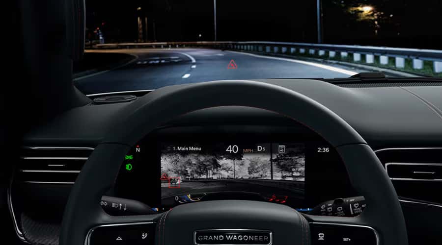 Night Vision Camera with Pedestrian and Animal Detection