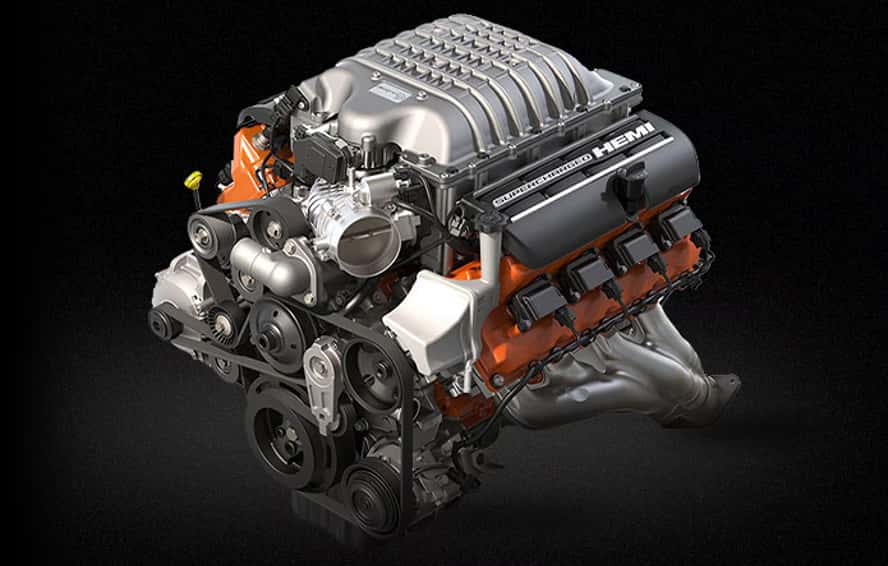 SUPERCHARGED 6.2L HEMI V8 ENGINE