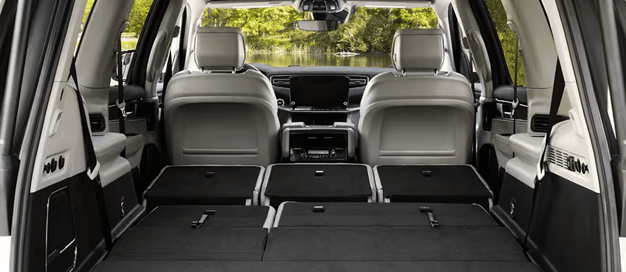 The Most Cargo Volume Behind the Third-Row Seats Among Standard Wheelbase Models In Its Class.