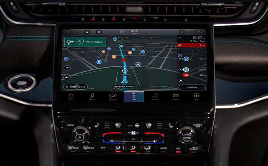 UCONNECT® 10.1-INCH TOUCHSCREEN