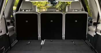 lowered third row