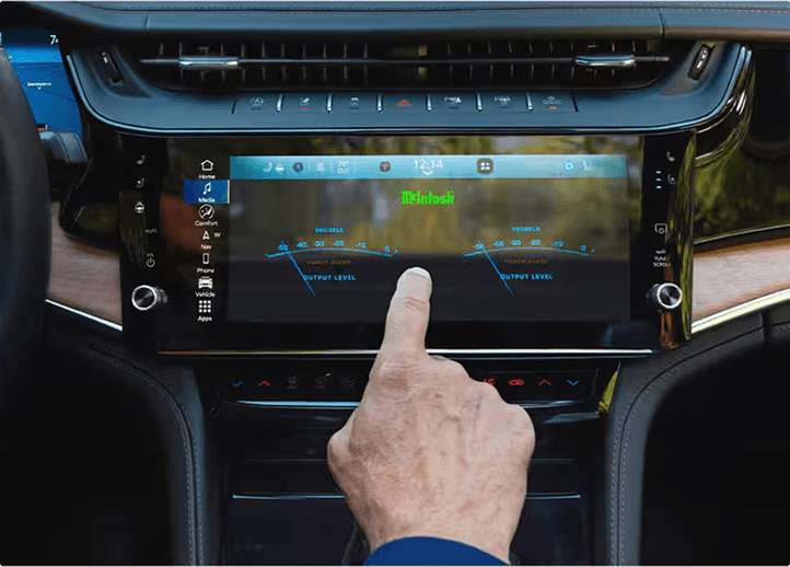 12.3-Inch Uconnect 5 NAV Touchscreen