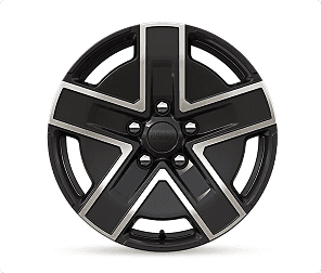 18-Inch Machined Face with Black Noise Accents