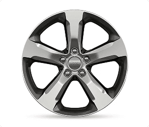 20-Inch Diamond Cut with High-Gloss Tech Gray Painted Pockets