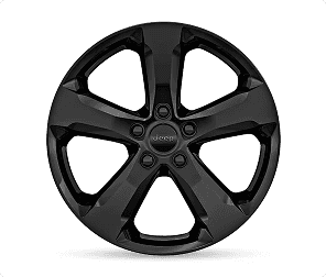 20-Inch High-Gloss Black