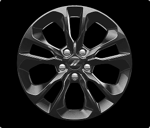 20-Inch Black Noise Wheels