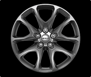 20-Inch Painted Satin Carbon