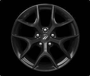 20-inch Black Noise Split Five-Spoke
