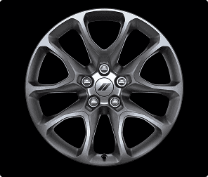20 x 10-Inch Painted Satin Carbon