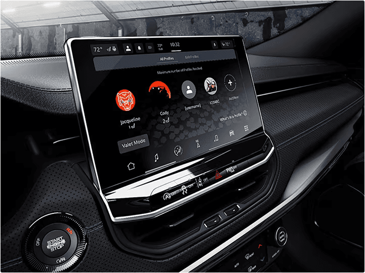 10.1-inch touchscreen display