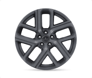 19-inch Painted Satin Granite Crystal wheel