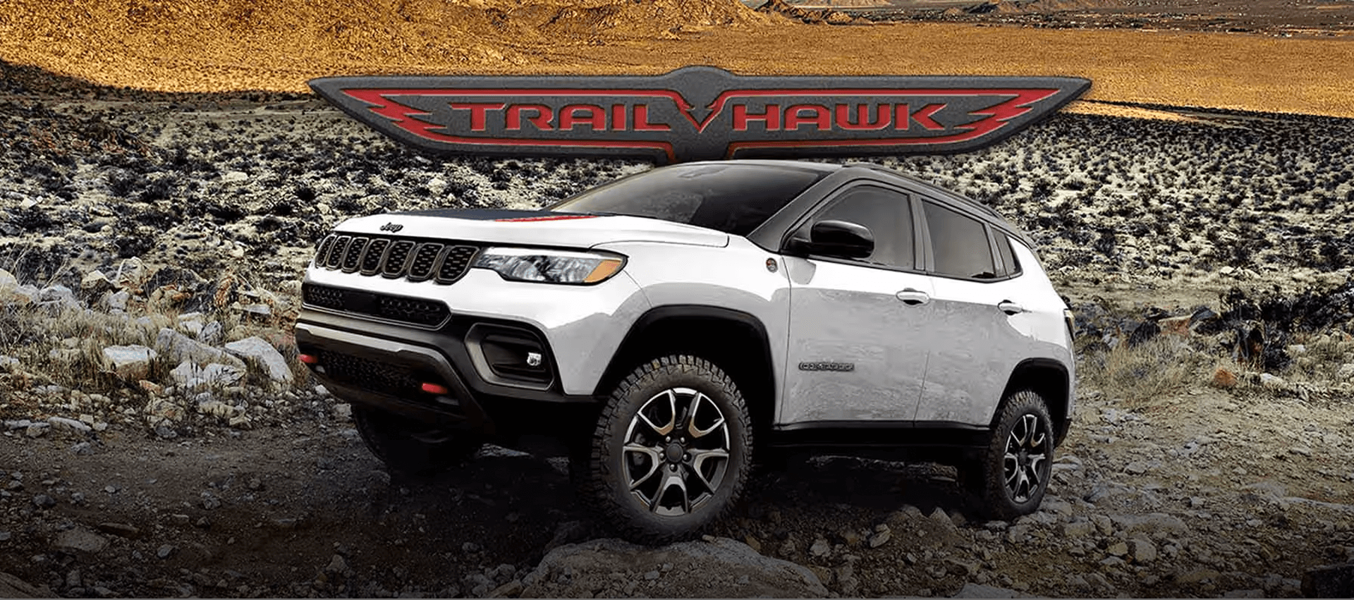 Jeep Compass Trailhawk forging ahead on rugged terrain