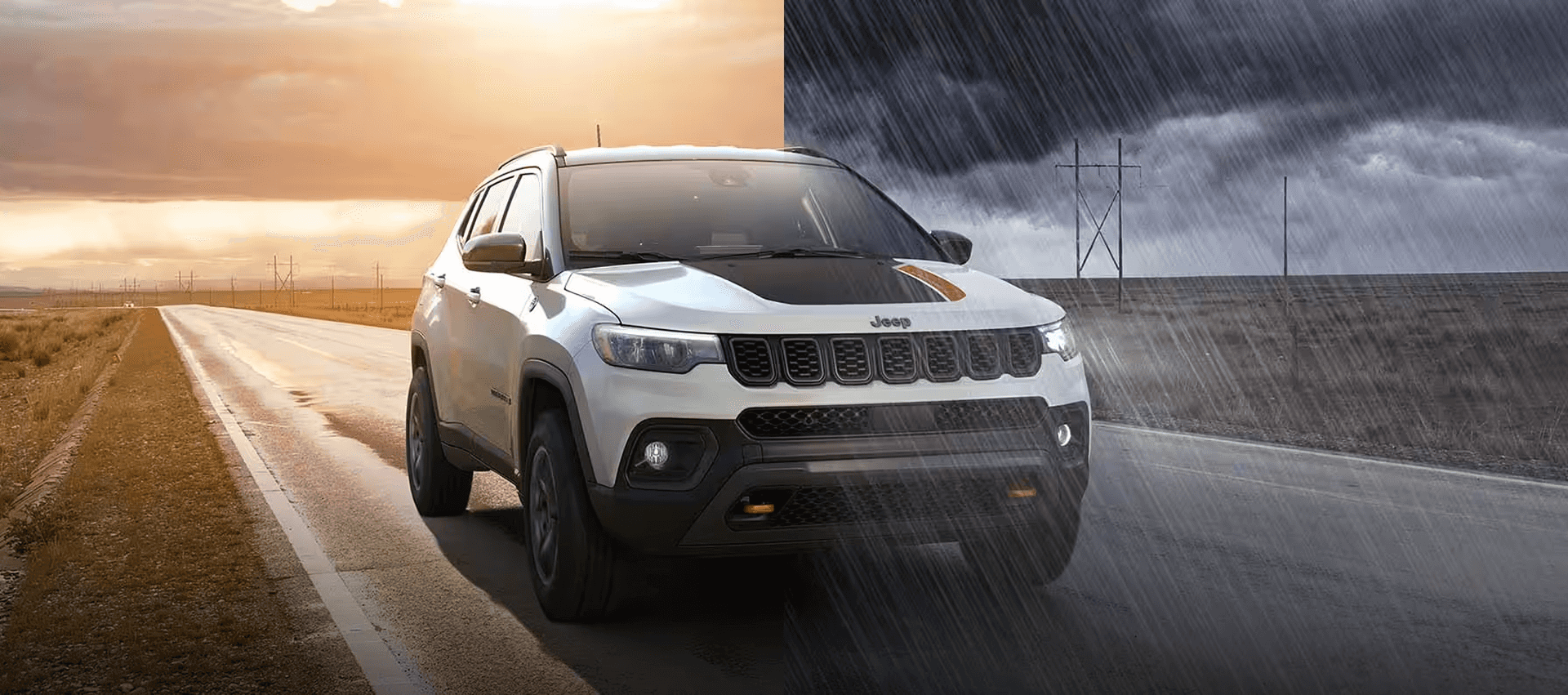 Jeep Compass weathering storm conditions