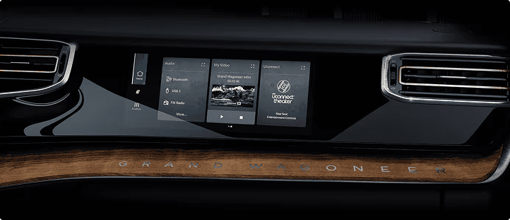 Front Passenger Interactive Touchscreen Display