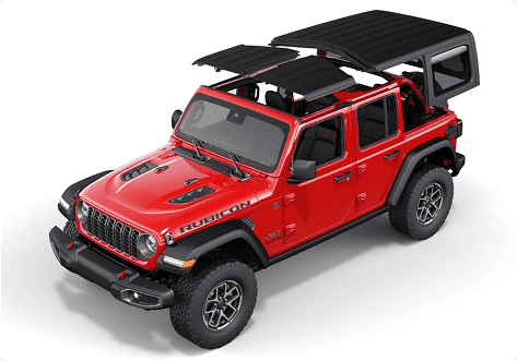 Black Freedom Top Three-Piece Hardtop