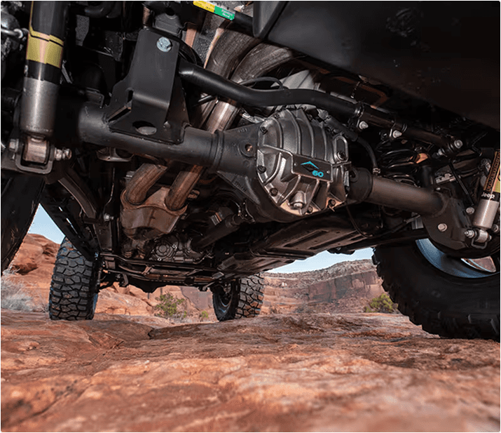 Electronic Sway Bar Disconnect and Rock Rails