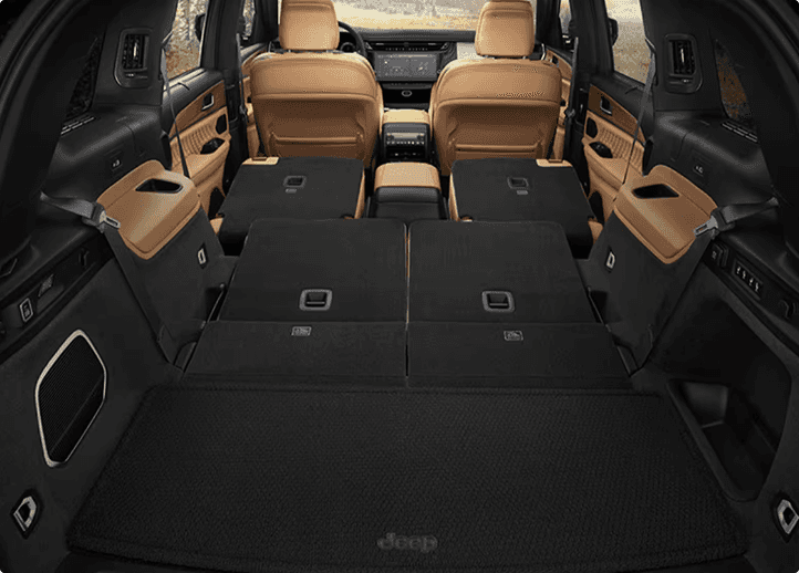 Second- And Third-Row Seats Folded