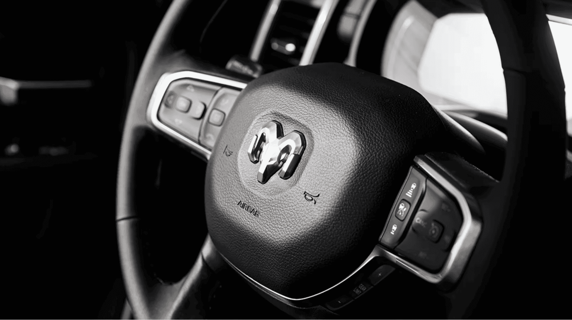 2026 Ram 2500 Steering Wheel with Logo