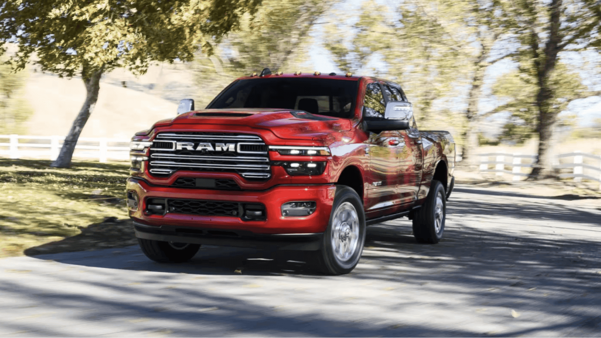 2026 Ram 2500 in Molten Red Pearl