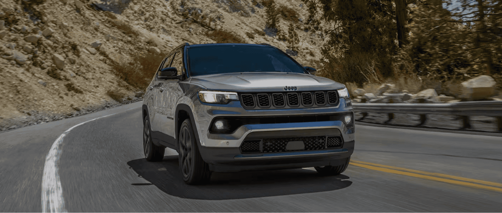 The 2026 Jeep Compass in Silver Zynith