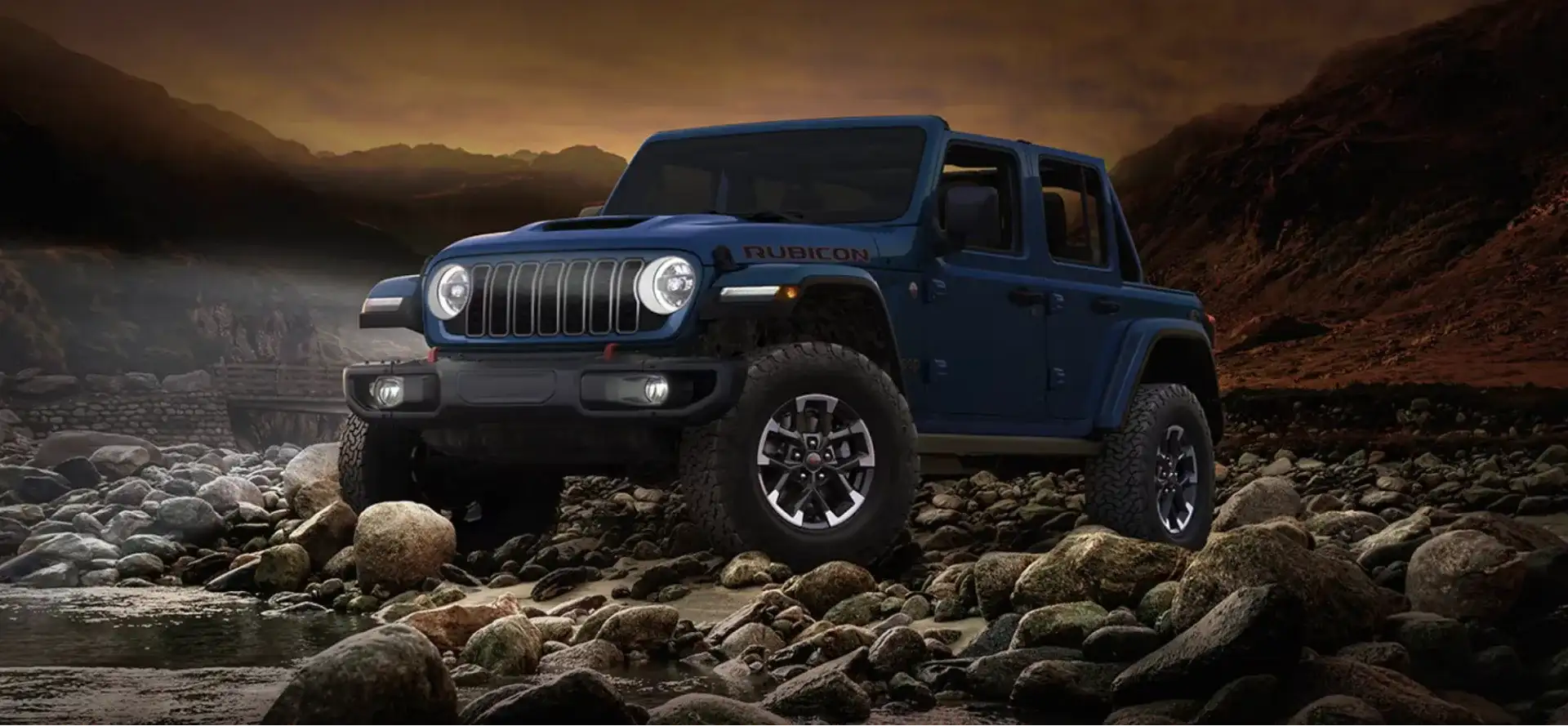 The 2026 Jeep Wrangler in Hydro Blue Pearl