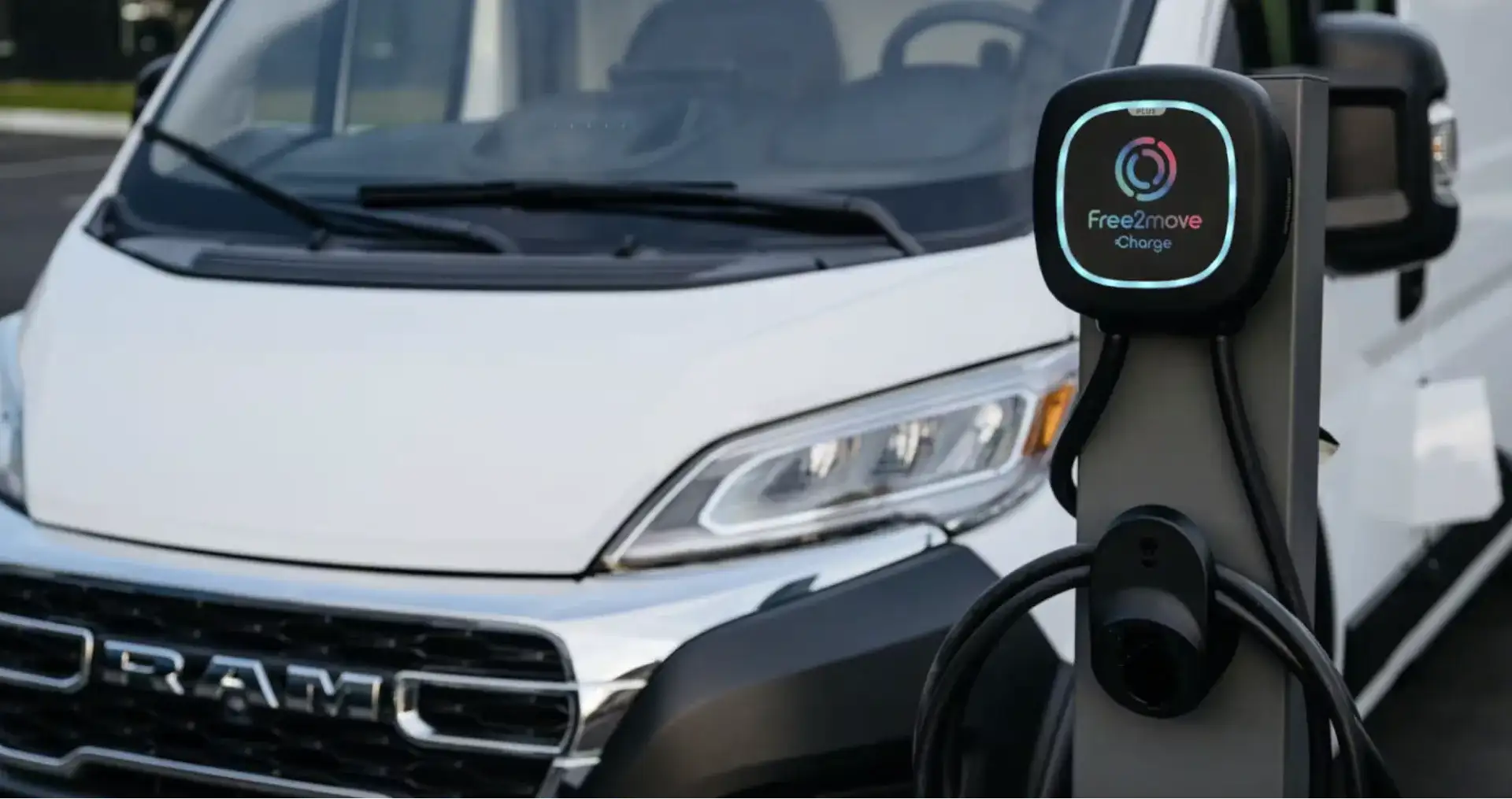 The 2026 Ram ProMaster EV has three levels of charging capabilities that include home and work, and on-the-go options