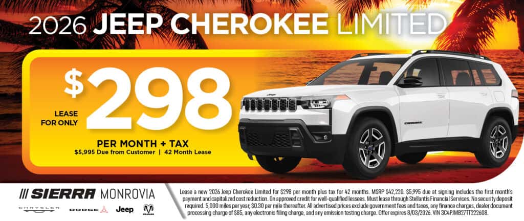 jeep cherokee july
