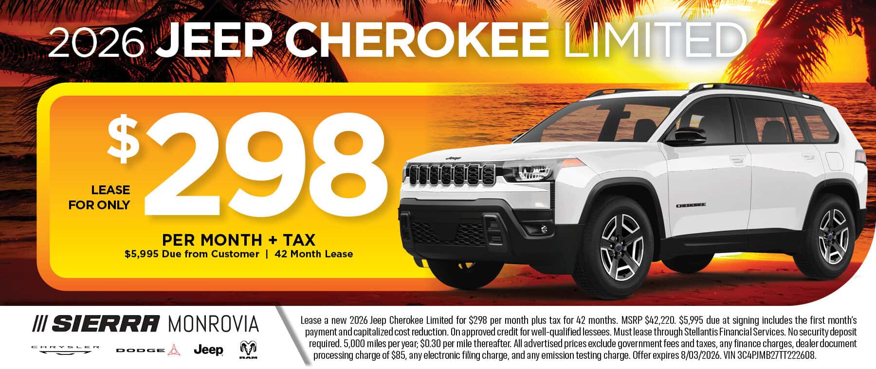 jeep cherokee july