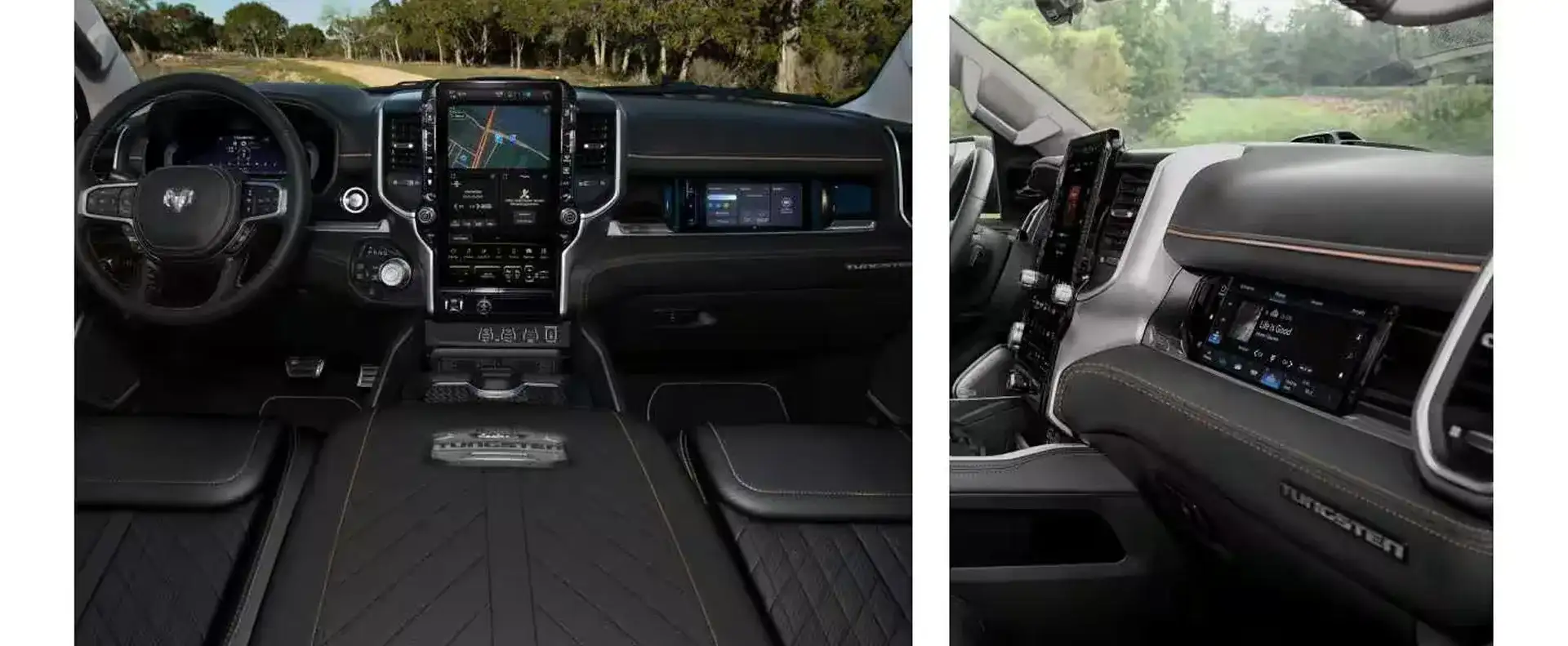 RAM 1500 interior technology