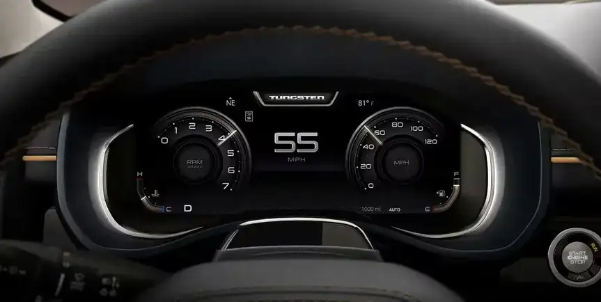 Interactive Digital Cluster Display