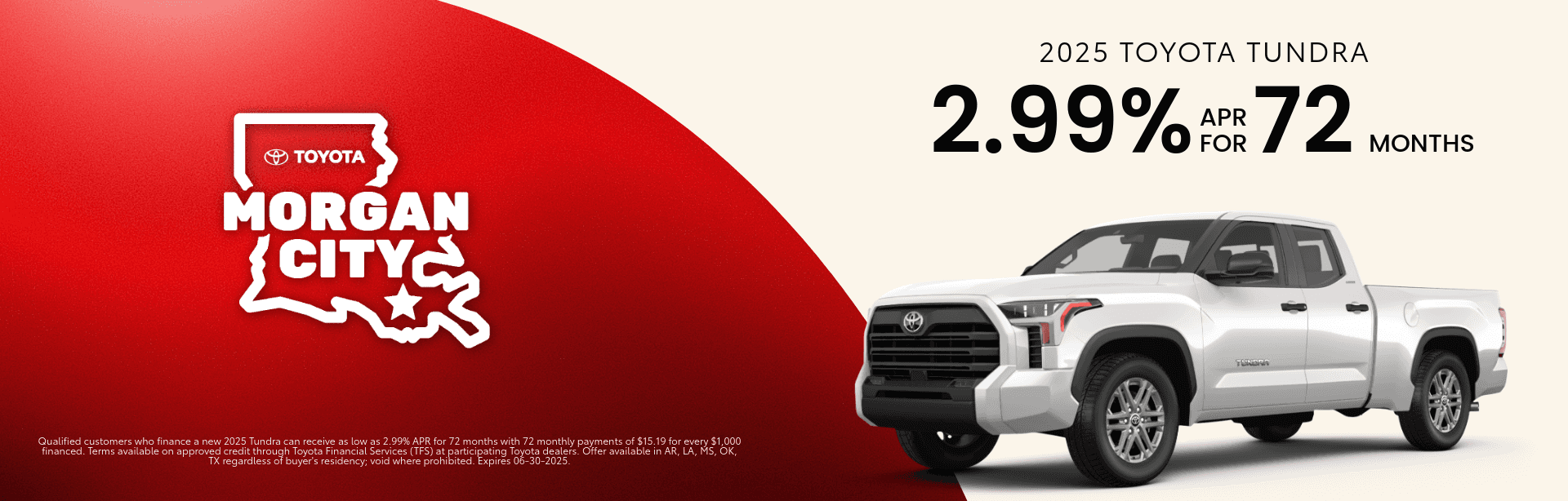 2025 Toyota Tundra June Specials