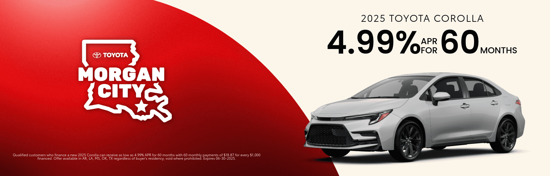 2025 Toyota Corolla June Specials